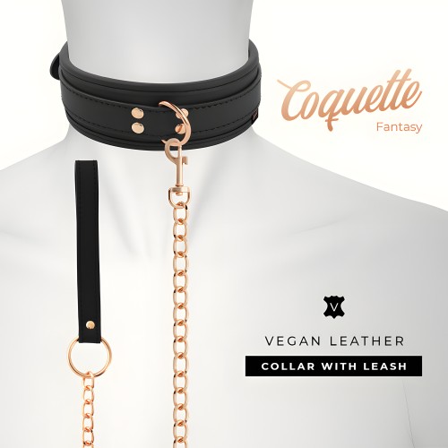 Coquette Chic Desire Collar Cuero Vegano