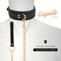 Coquette Chic Desire Fantasy Vegan Leather Collar