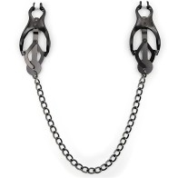 Ohmama Japanese Nipple Clamps with Black Chain
