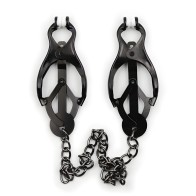 Ohmama Japanese Nipple Clamps with Black Chain