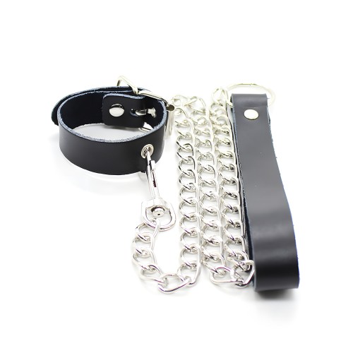Ohmama Fetish Penis Collar and Leash