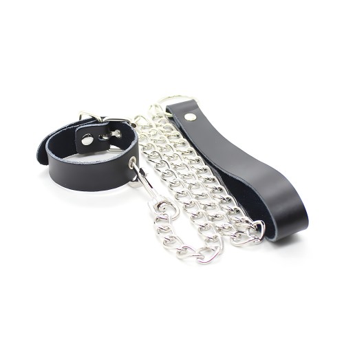 Ohmama Fetish Penis Collar and Leash