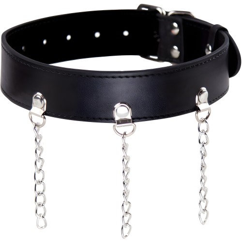 Ohmama Fetish Collar with Rings