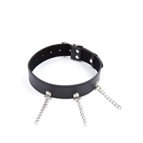 Ohmama Fetish Collar with Rings