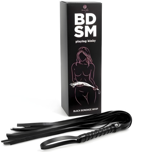 Secretplay Bondage Whip - Elegant BDSM