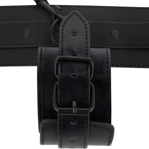 Intense Fetish Vegan Leather Ankle Cuffs