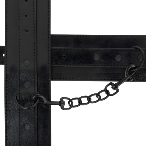 Intense Fetish Vegan Leather Ankle Cuffs