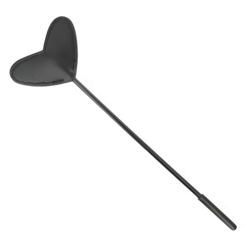 Kink - Heart-Shaped Paddle Black 33 x 10 cm