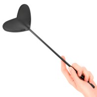 Kink - Heart-Shaped Paddle Black 33 x 10 cm