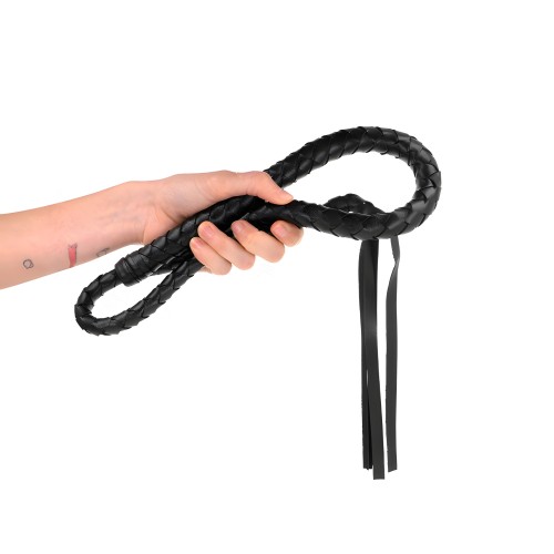 Kink Long Whip with Beads