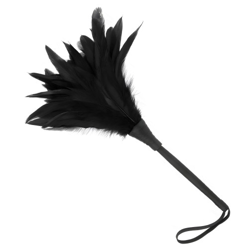 Kink - Plumas De Pollo Para Cosquillas Con Forma Cuerno De Criada Negro 36
