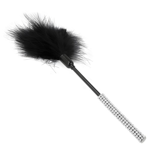 Kink - Feather Tickler with Rhinestone Handle