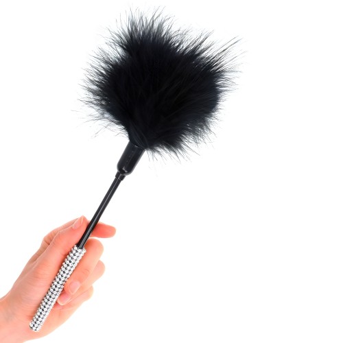 Kink - Feather Tickler with Rhinestone Handle