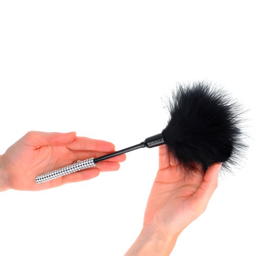 Kink - Feather Tickler with Rhinestone Handle