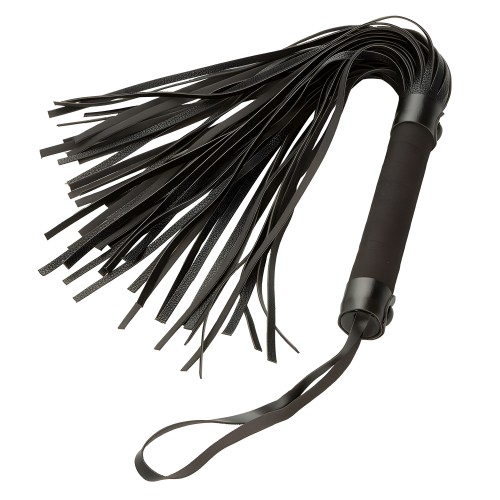 Calexotics Nocturnal Leather Flogger Black
