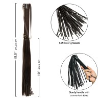 Calexotics Nocturnal Leather Flogger Black