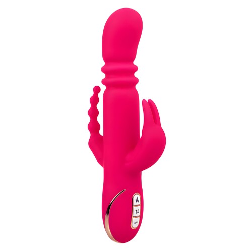 Calexotics - Jack Fantasy Triple Vibrador Calentable Rabbit