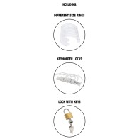 Extreme Adjustable Acrylic Chastity Cage