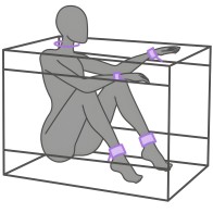 Kink Club La Niche Cabina Morado