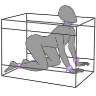 Kink Club La Niche Cabin Purple