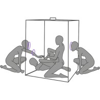 Secret Dome Kink Club Scandale Cabin Purple