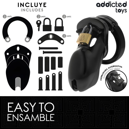 Addicted Toys Locked - Forbidden Vault Jaula Para Pene 10 Cm