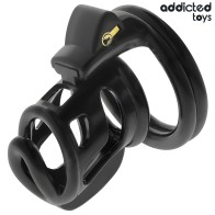 Addicted Toys Locked Gilden Cage Silicone Penis Cage