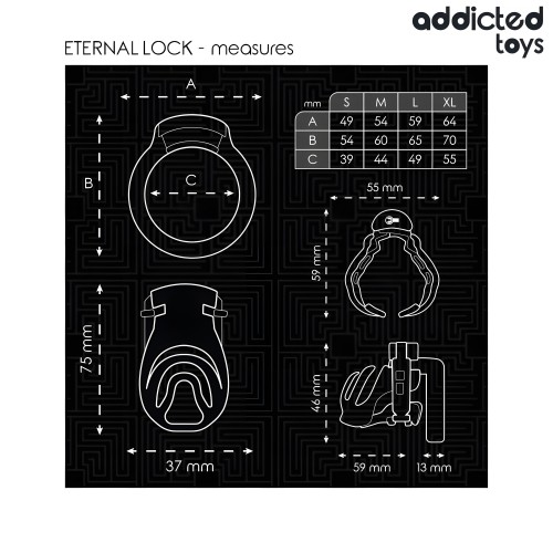 - Eternal Lock Jaula Para Pene 9 Cm