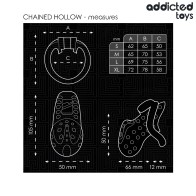 Addicted Toys Chained Hollow Penis Cage
