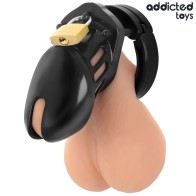 Addicted Toys Jaula Para Pene Obsidian Hold Talla S