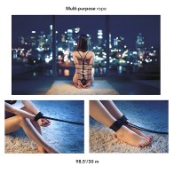 Calexotics - Scandal Bondage Rope Black 30m