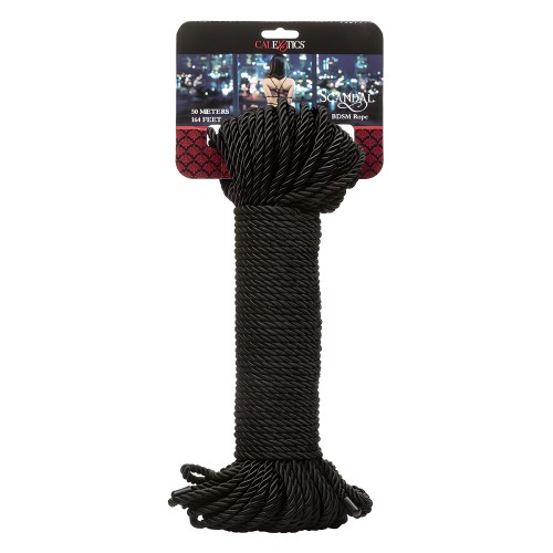 Calexotics Scandal Bondage Rope 50m Black