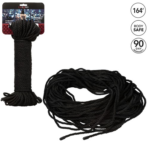 Scandal Cuerda Bondage Bondage Bdsm Negra 50 M
