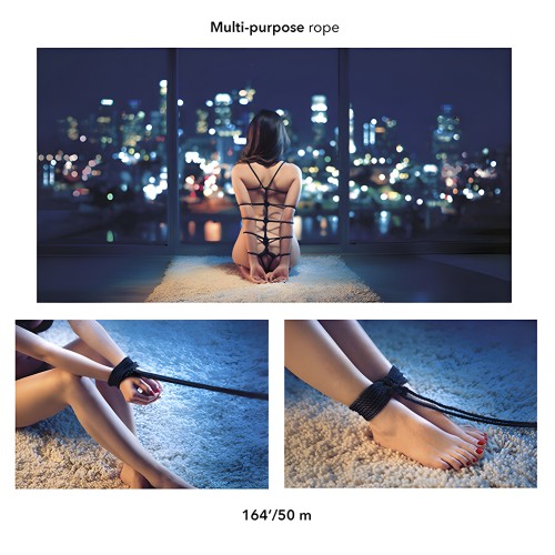 Calexotics Scandal Bondage Rope 50m Black