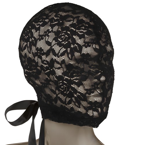 Calexotics Scandal Black Lace Hood with Bow