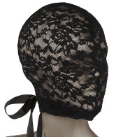 Calexotics Scandal Black Lace Hood with Bow