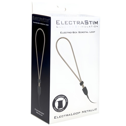 Electrastim Adjustable Metal Scrotum Ring - Unique Sensation