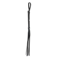 Fetish Fantasy Black Leather Whip