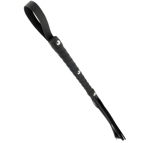 Fetish Fantasy Black Leather Whip