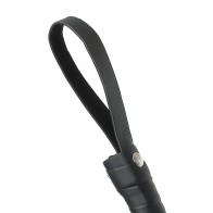 Fetish Fantasy Black Leather Whip