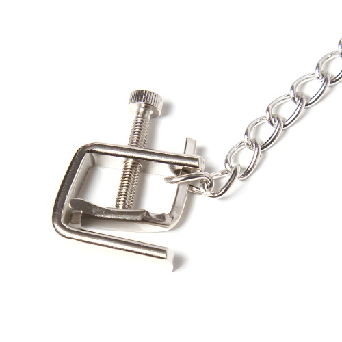 Ohmama Fetish Metal Clamps with Chain