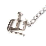 Ohmama Fetish Metal Clamps with Chain