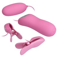 Pretty Love Adjustable Vibrating Nipple Clips