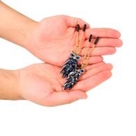 Kink Nipple Clamps with Owl Pendant