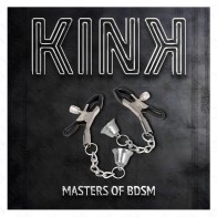 Kink - Pinzas Para Pezones Con Colgante De Campana Plateado 6 Cm