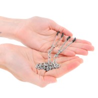 Kink Nipple Clamps with Thick Chain