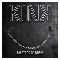 Kink - Pinzas Para Pezones Planas Negro