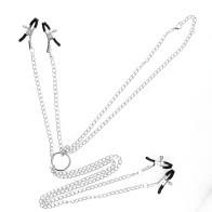 Kink Nipple and Clitoris Clamps 4 Adjustable Grips Silver