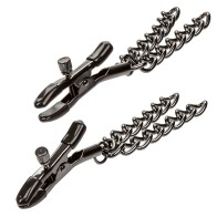 Calexotics Euphoria Nipple Clamps with Chain
