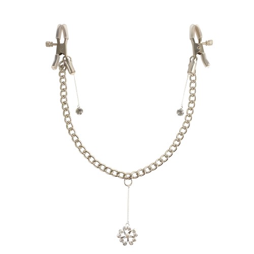 Fetish Fantasy Nipple Clamps with Chain